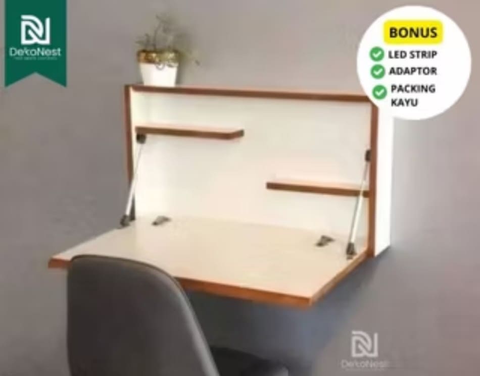 Meja Dinding Serba Guna